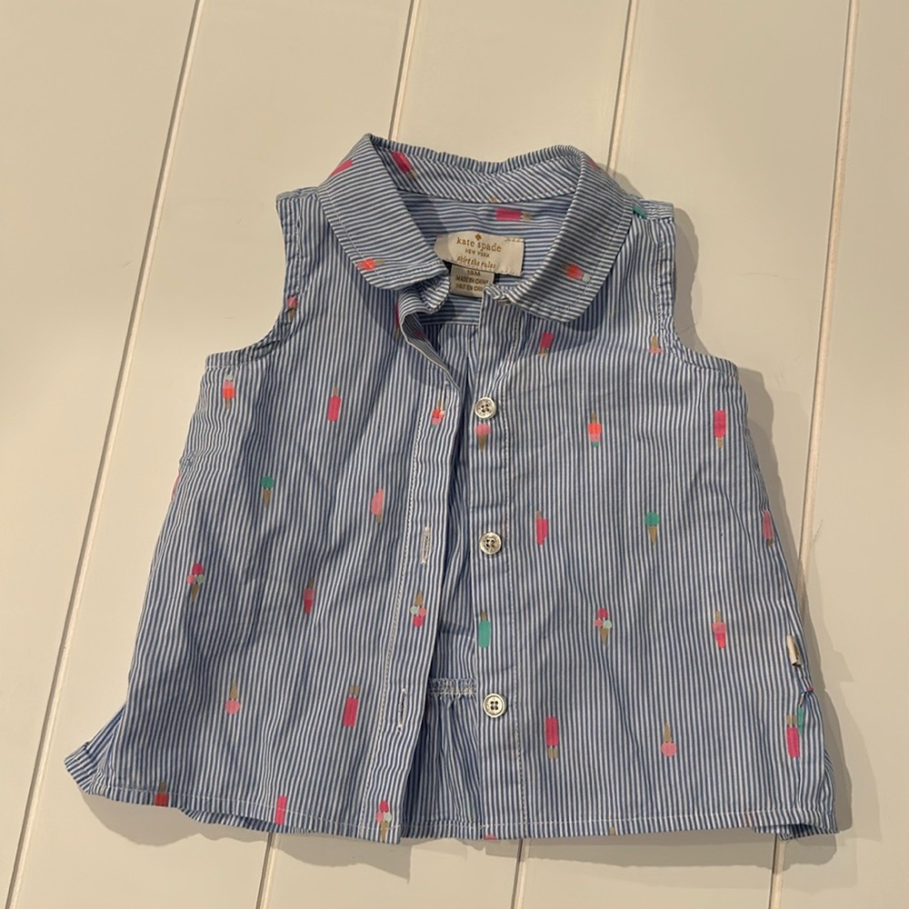 Kate spade -ice cream  top